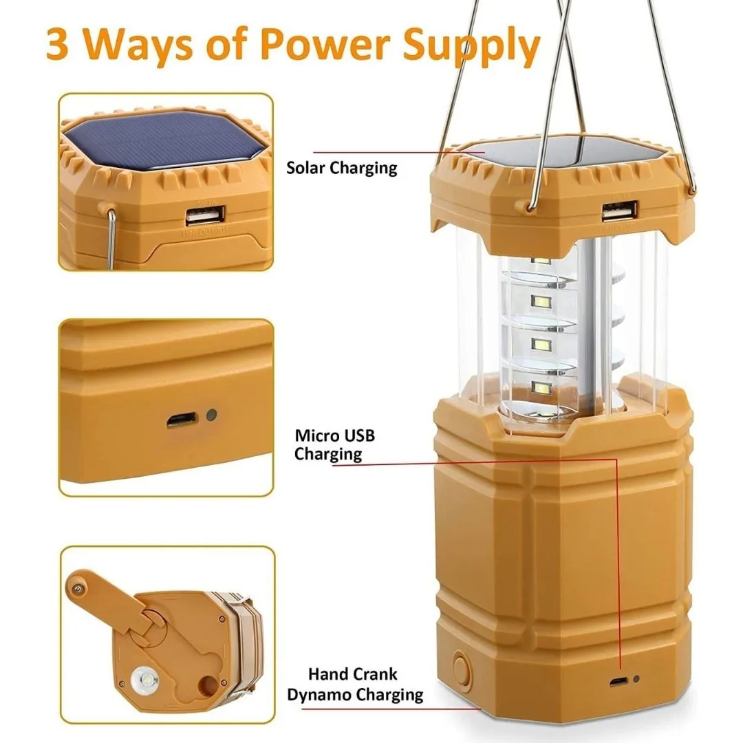 Rechargeable Camping Lantern by SolarDream