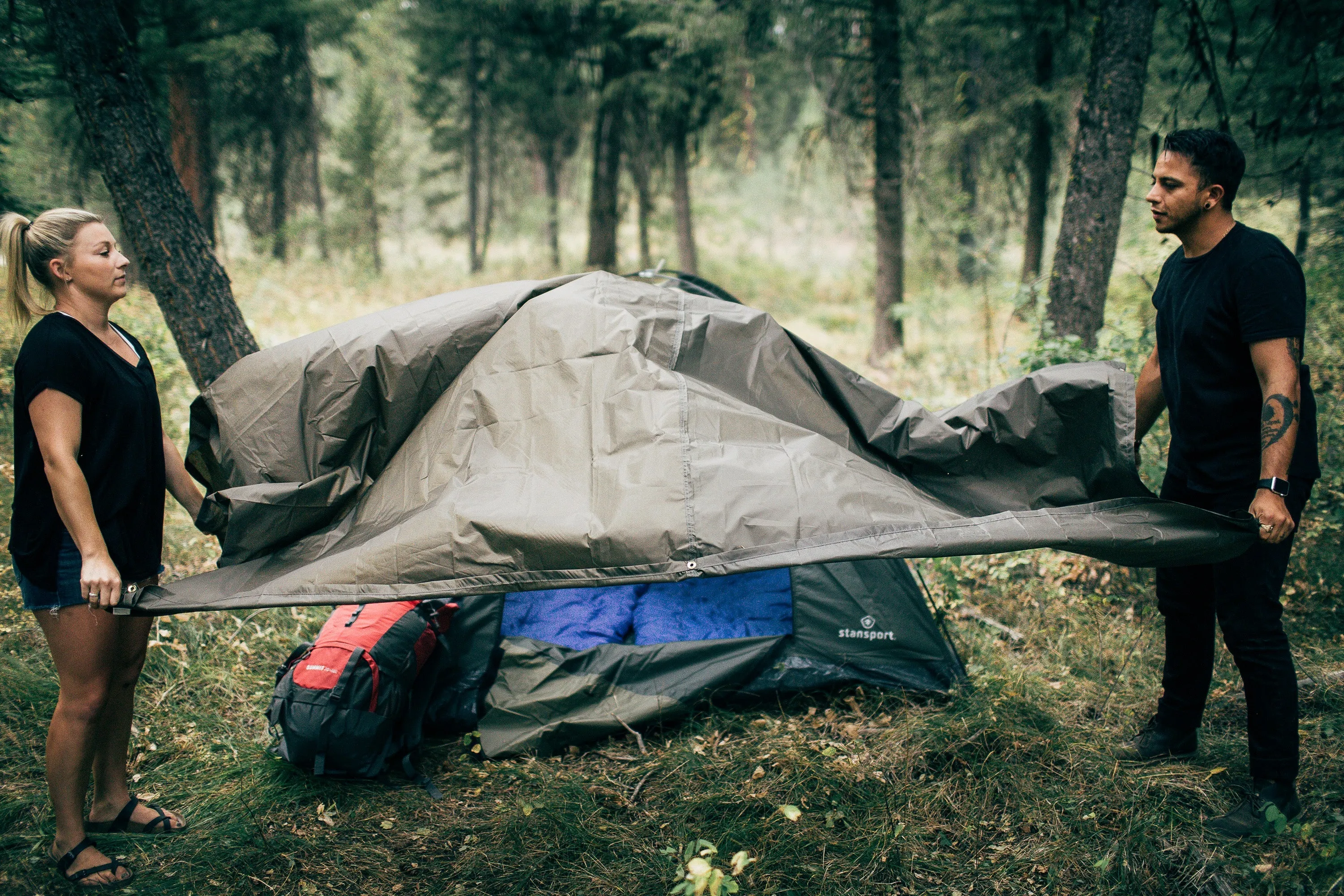 Ripstop Nylon Tarp - 7 Ft X 9 Ft
