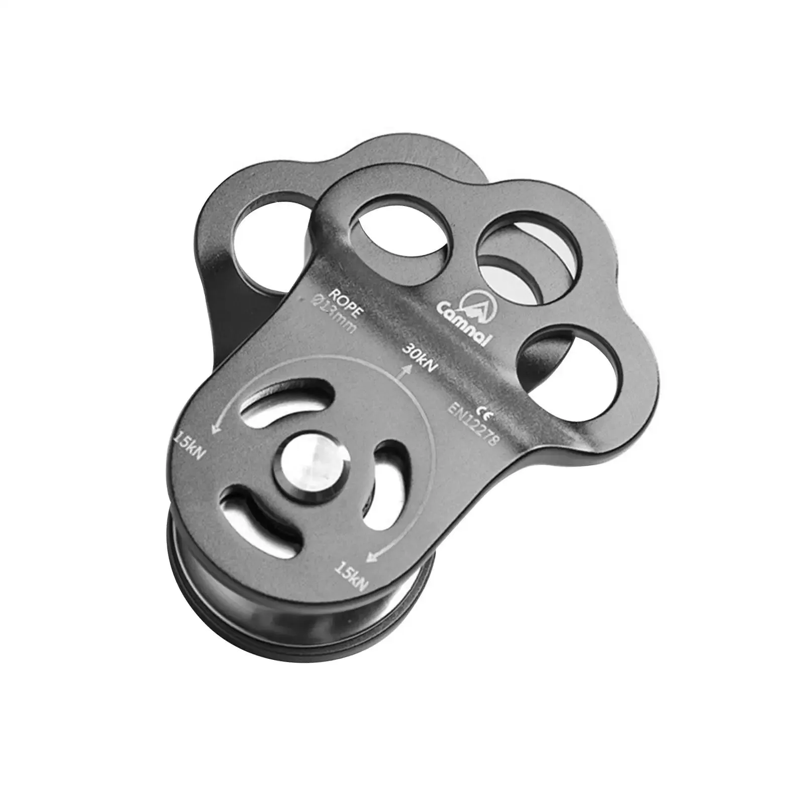 Rock Climbing Pulley 30KN for Tree Rigging Mountaineering Outdoor Activities