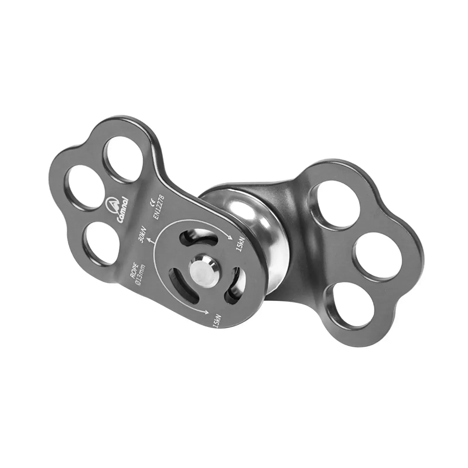 Rock Climbing Pulley 30KN for Tree Rigging Mountaineering Outdoor Activities