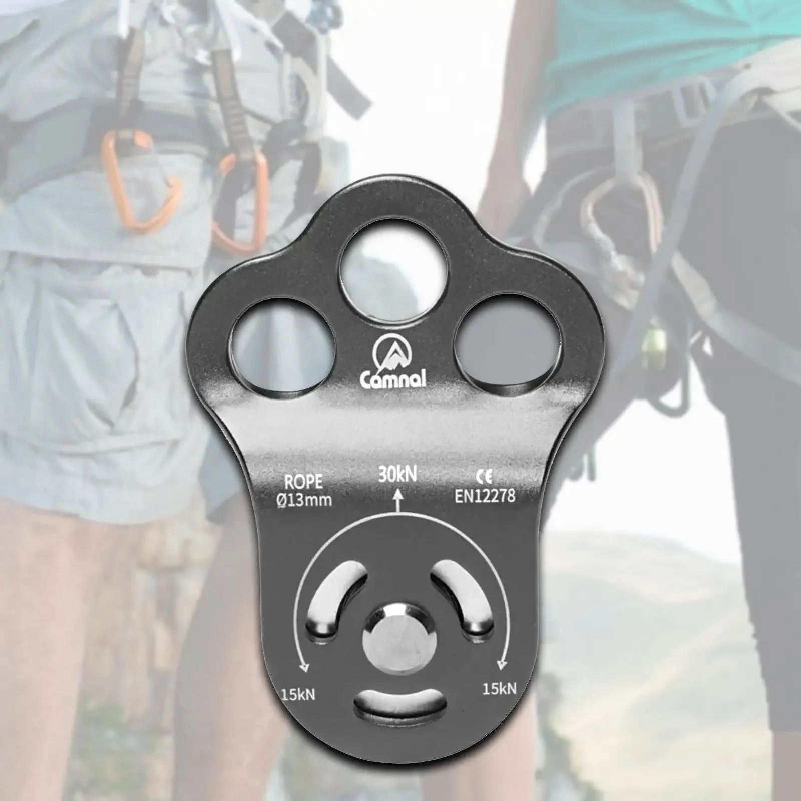 Rock Climbing Pulley 30KN for Tree Rigging Mountaineering Outdoor