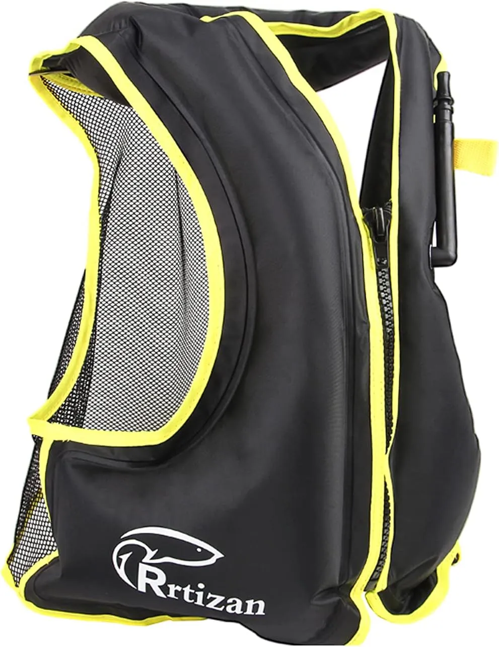 Rrtizan Inflatable Snorkel Vest for Adult, Travel Snorkeling Vest for Swimming, Snorkeling, Paddleboarding, Swim Vest Adult Suitable for 90-220lbs