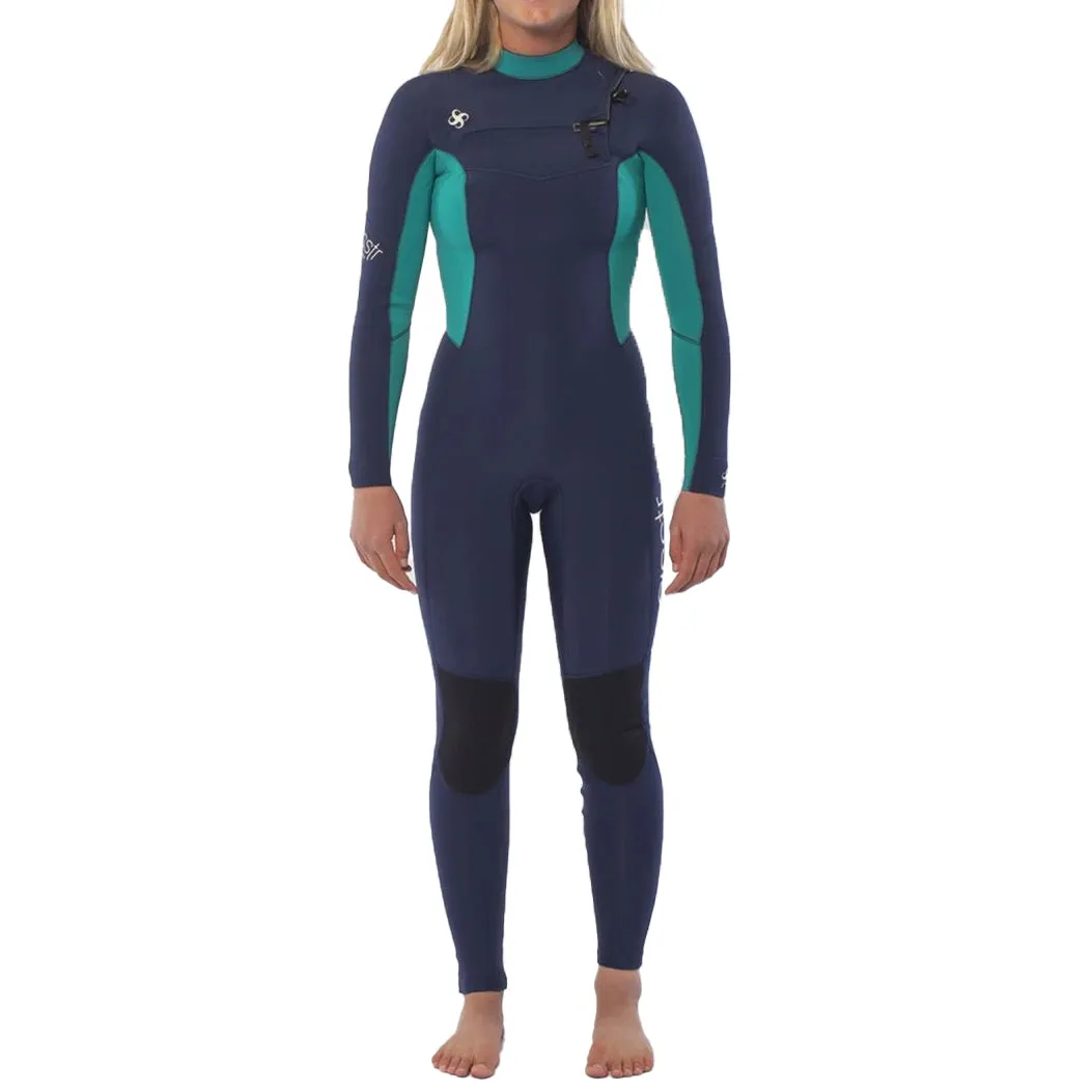 Sisstrevolution Women's Seven Seas 4/3 Chest Zip Wetsuit