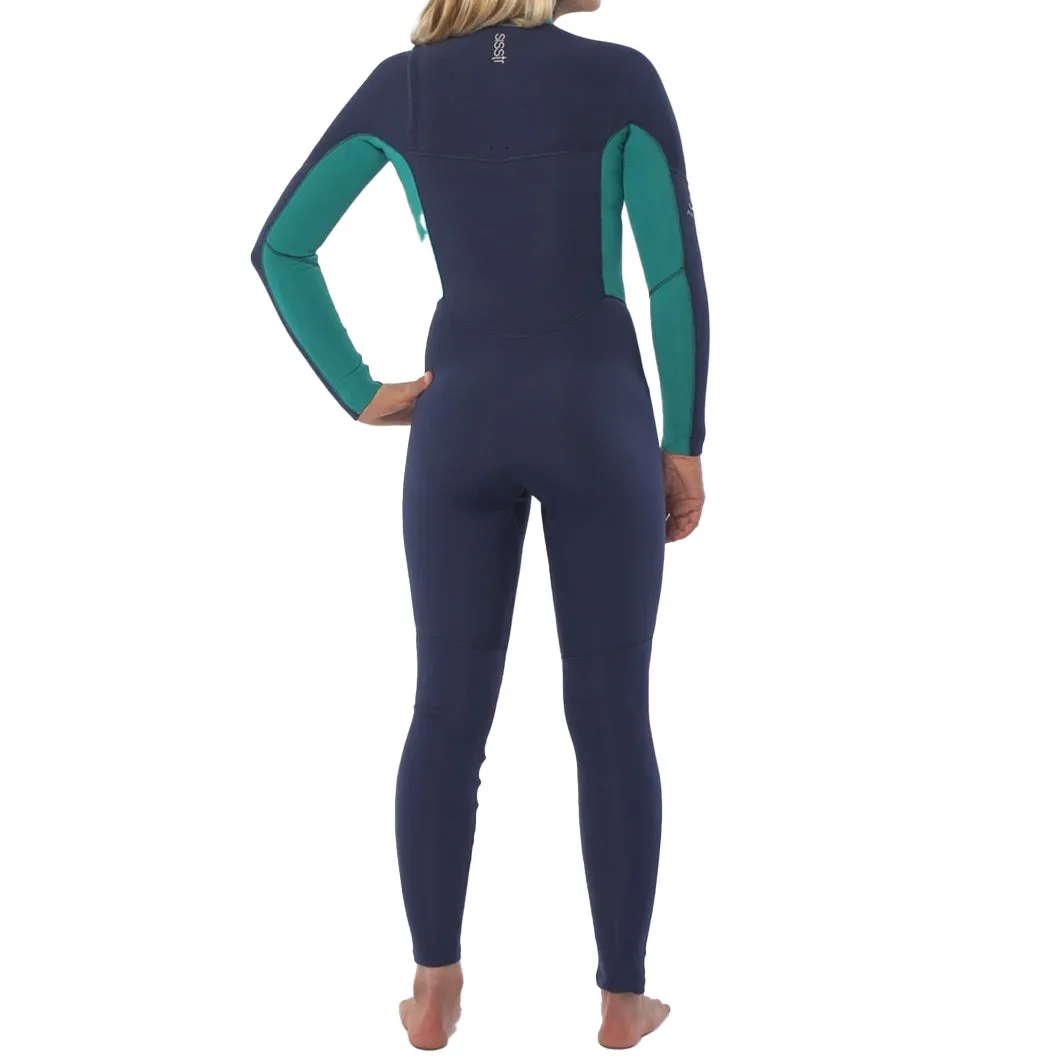 Sisstrevolution Women's Seven Seas 4/3 Chest Zip Wetsuit