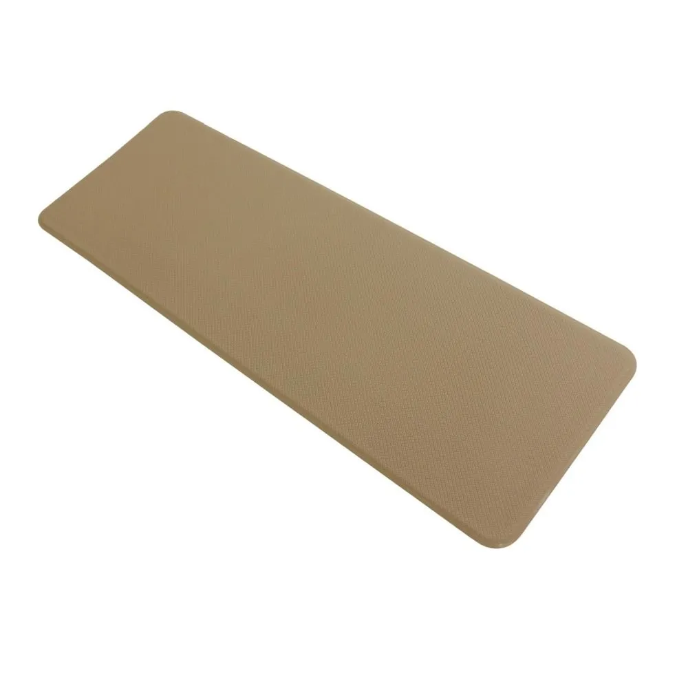 Soft Padded Kitchen Floor Mat Herringbone Gainsboro