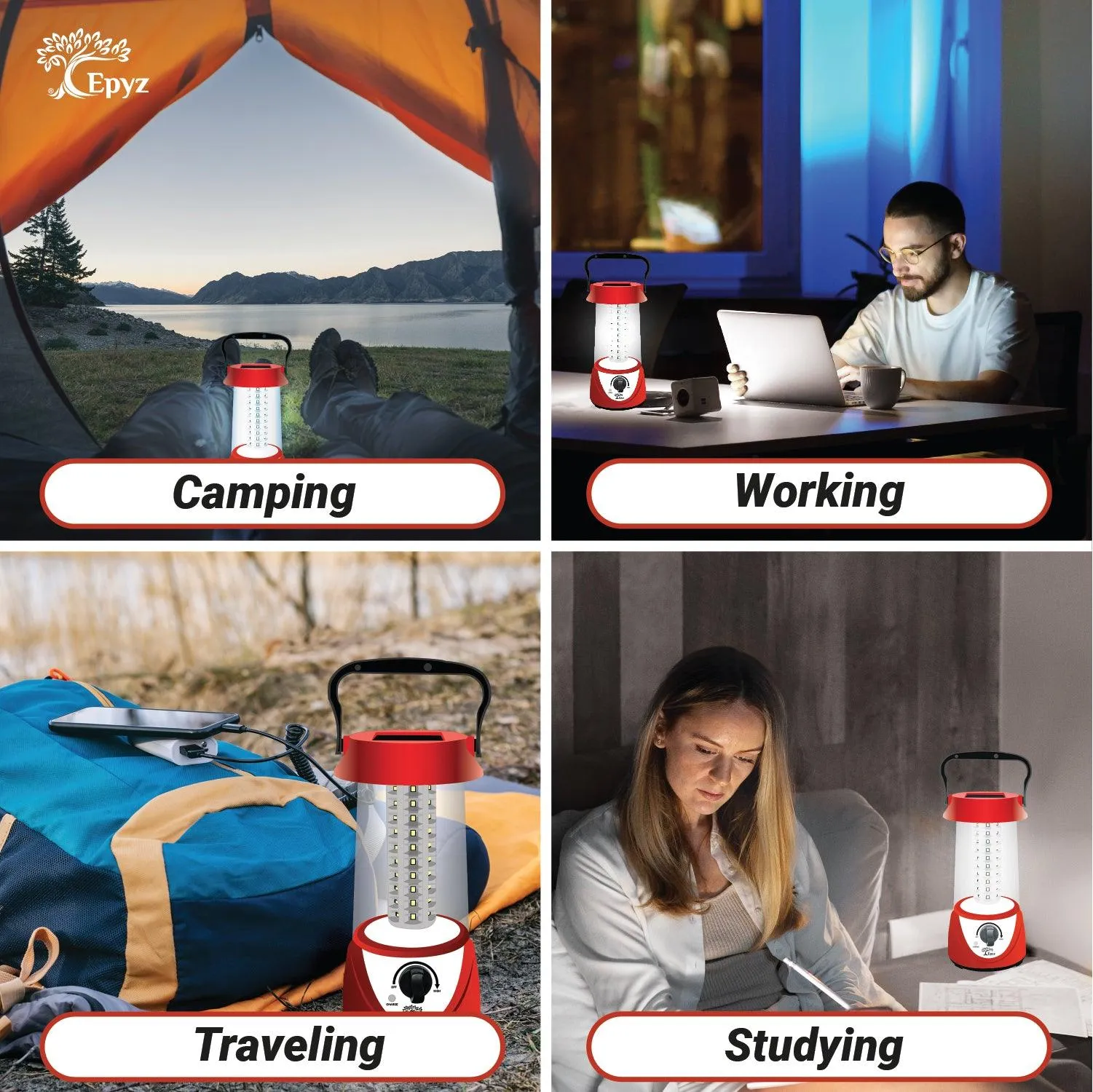 Solar Emergency light Portable - Solar For Nature