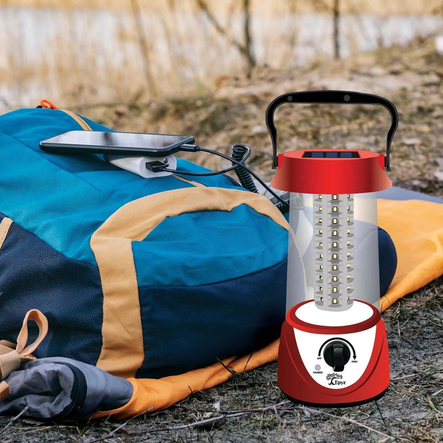 Solar Emergency light Portable - Solar For Nature