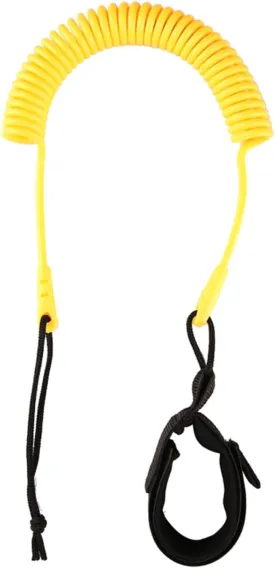 Stand Up Paddle Board Leash Surfs Board Leashes Replacement Coiled SUPs Leash Leg Rope for Shortboard Longboards