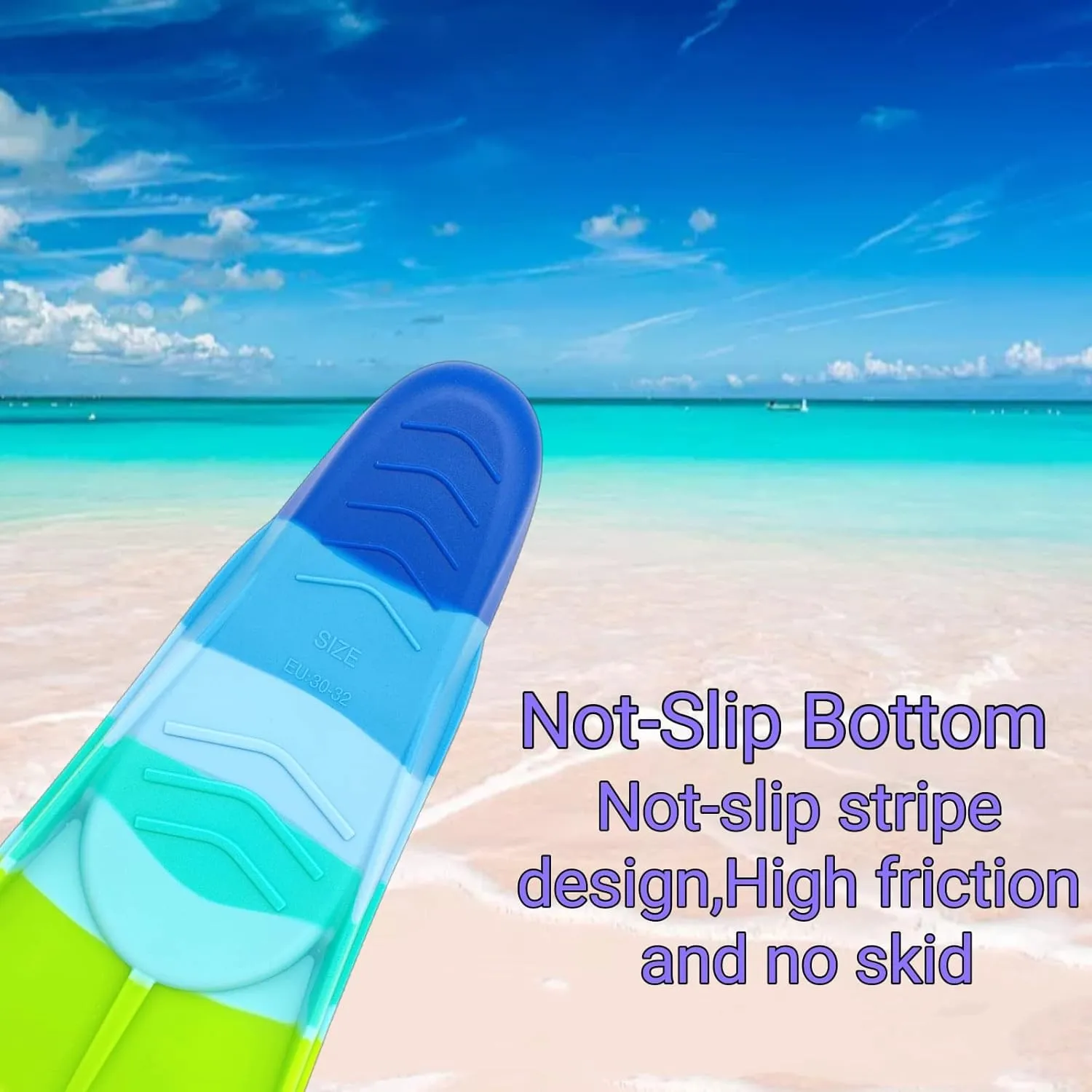 Swimming Training Fins,Kids Swim Fins,Comfortable Swimming Flippers Suitable for Children,Beginners,Girls,Boys,Adults