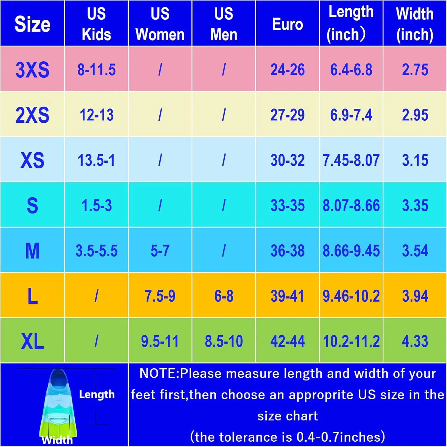 Swimming Training Fins,Kids Swim Fins,Comfortable Swimming Flippers Suitable for Children,Beginners,Girls,Boys,Adults