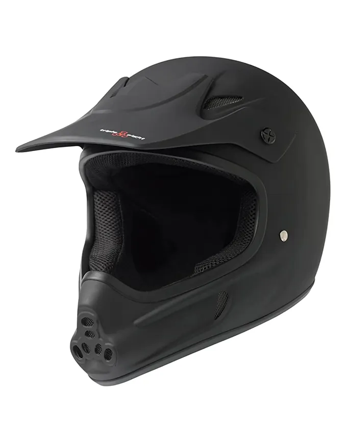 Triple 8 Invader Full Face Helmet | Black Rubber