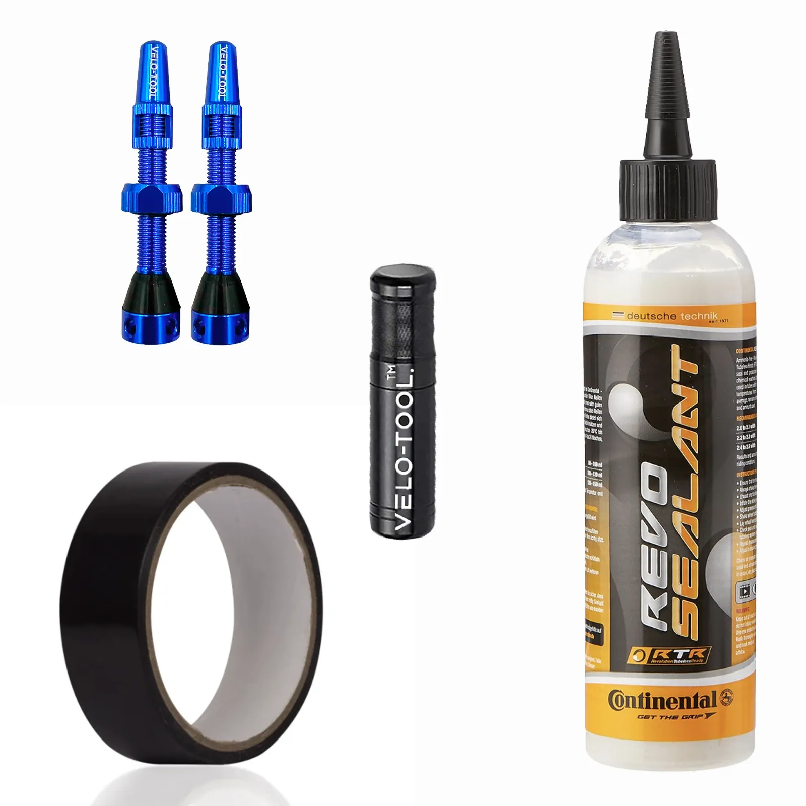Tubeless Conversion Kit Bundle