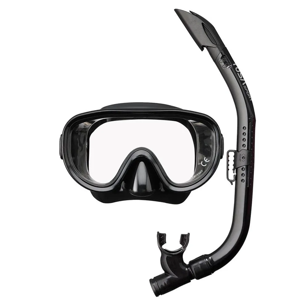 Tusa Adult Mask and Snorkel Combo (UM11/UN0103) (ECO Pkg)