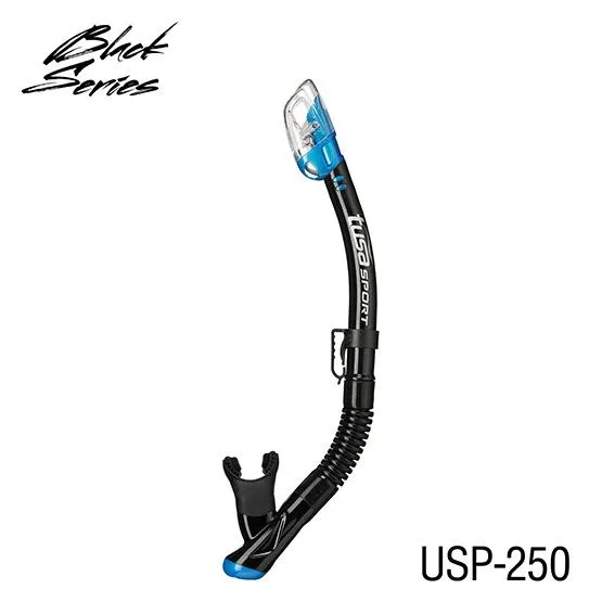 Tusa Serene Adult Black Series Mask and Snorkel Combo
