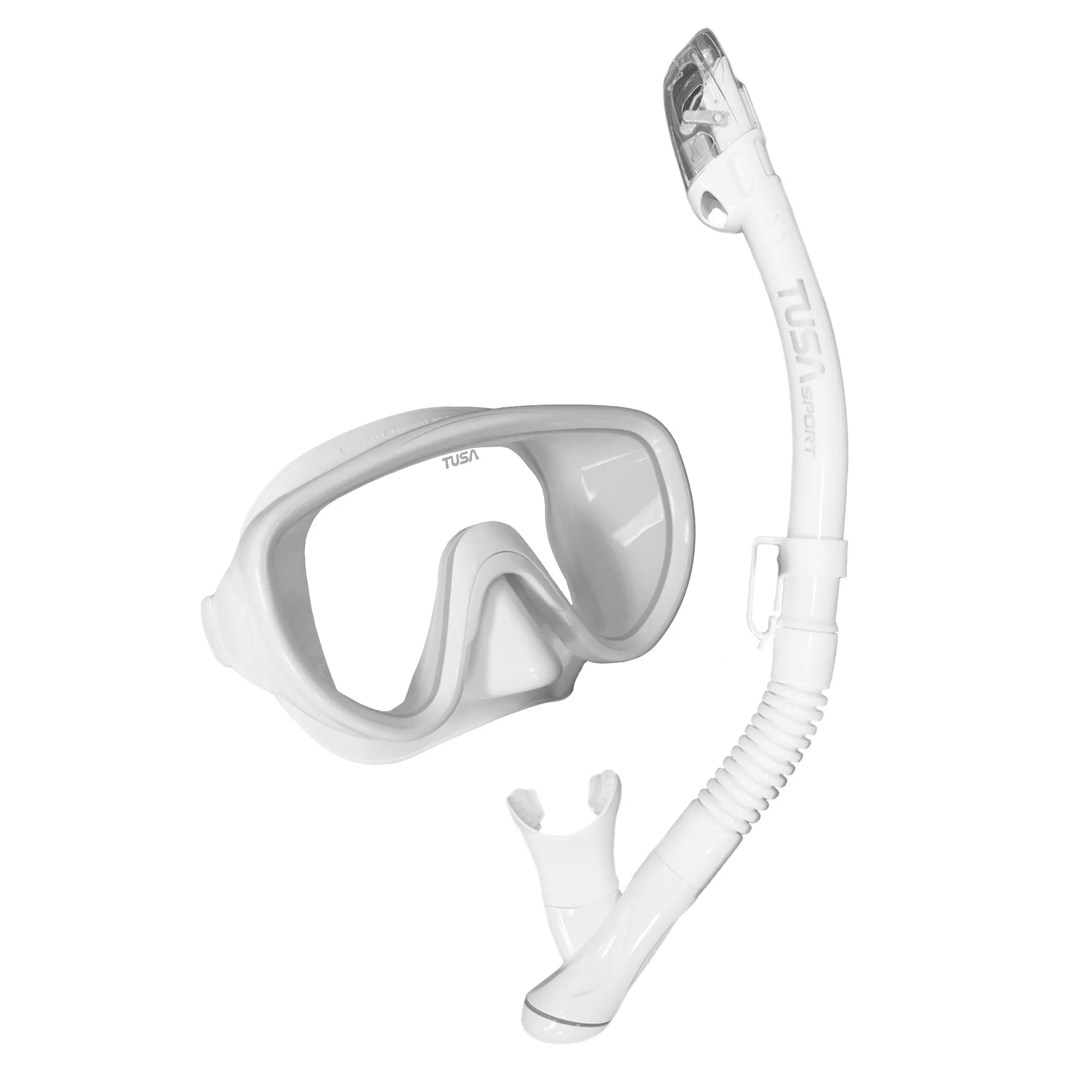 Tusa Serene Adult Black Series Mask and Snorkel Combo
