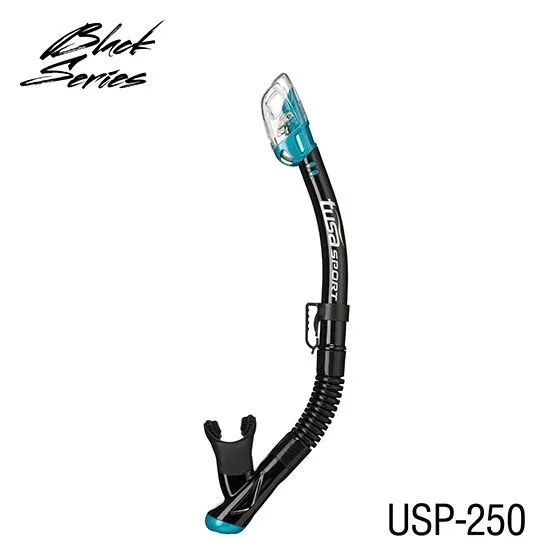 Tusa Serene Adult Black Series Mask and Snorkel Combo