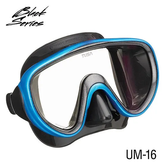 Tusa Serene Adult Black Series Mask and Snorkel Combo
