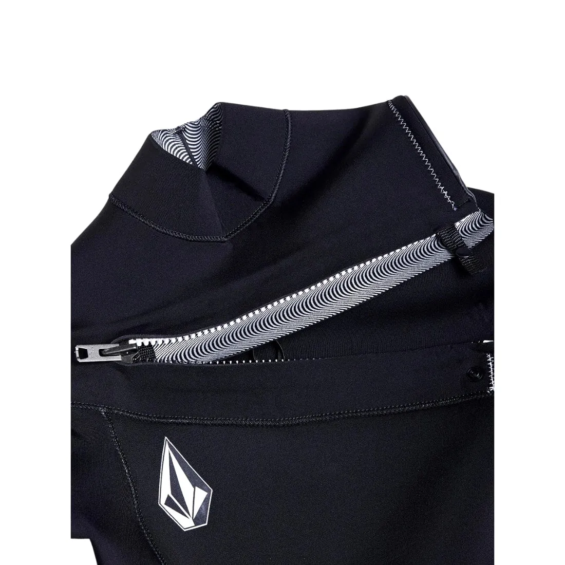 Volcom 4/3mm Modulator Chest Zip Wetsuit - Black
