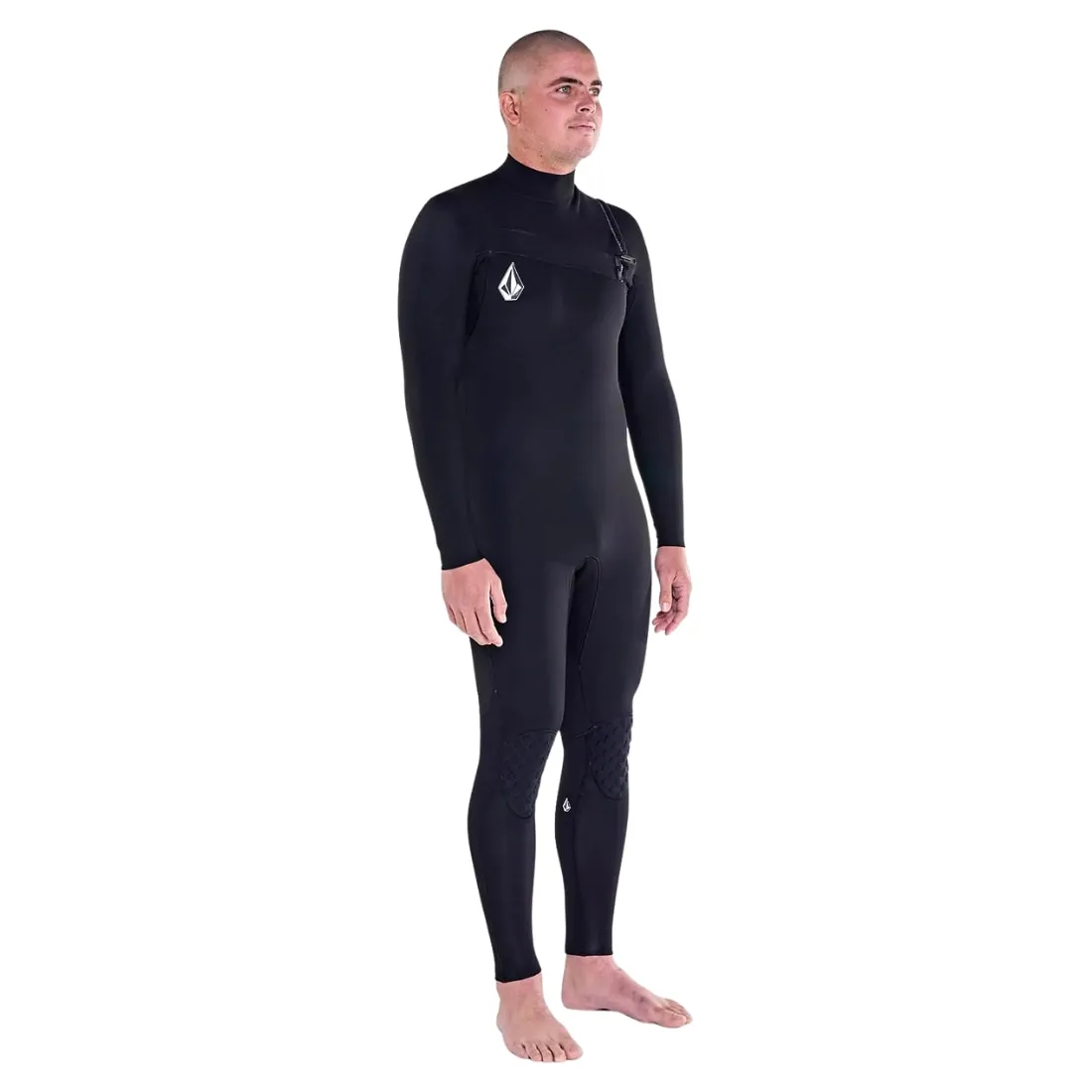 Volcom 4/3mm Modulator Chest Zip Wetsuit - Black