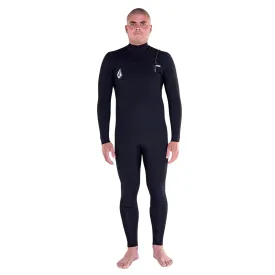 Volcom 4/3mm Modulator Chest Zip Wetsuit - Black