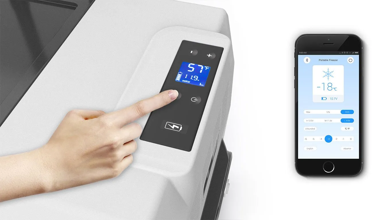 X30A Combo, 32 Quarts Solar Freezer & Extra 173Wh Battery (2 Batteries) by ACOPOWER